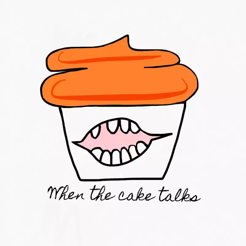 when the cake talks 蛋糕說話時屑屑請閉嘴